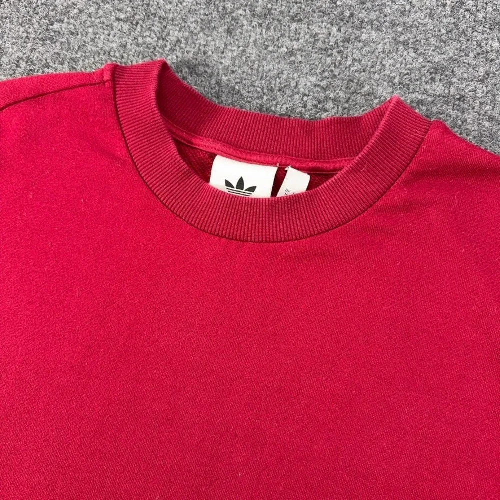 Adidas Originals XBYO Red Crewneck Sweatshirt Satomi Nakamura Mens Medium